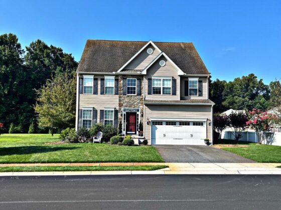 Before and after views of a cleared property in Sussex County, thanks to professional tree removal services.